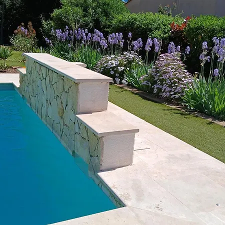 Villa Iris, Climatisee Avec 4 Et Piscine A Boulouris Sur